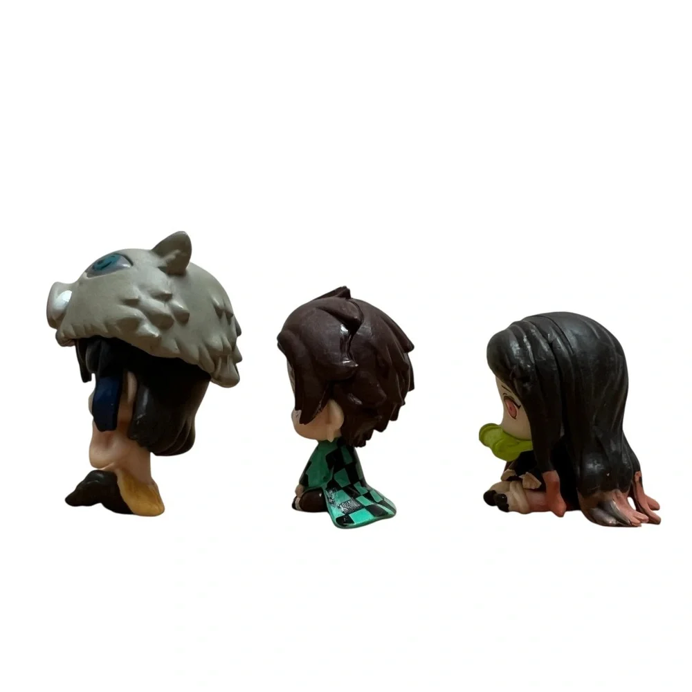 Demon Slayer Mini Figures Toy Japanese Anime from a Blind Box